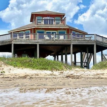 Stunning Beachfront 3 Bedroom Home, Coralmoonbeach Bolivar Peninsula Exterior foto