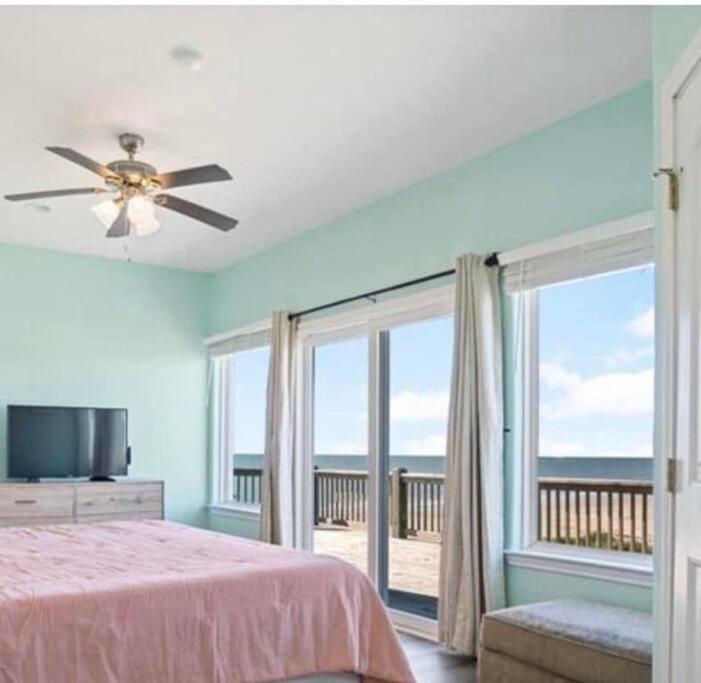 Stunning Beachfront 3 Bedroom Home, Coralmoonbeach Bolivar Peninsula Exterior foto